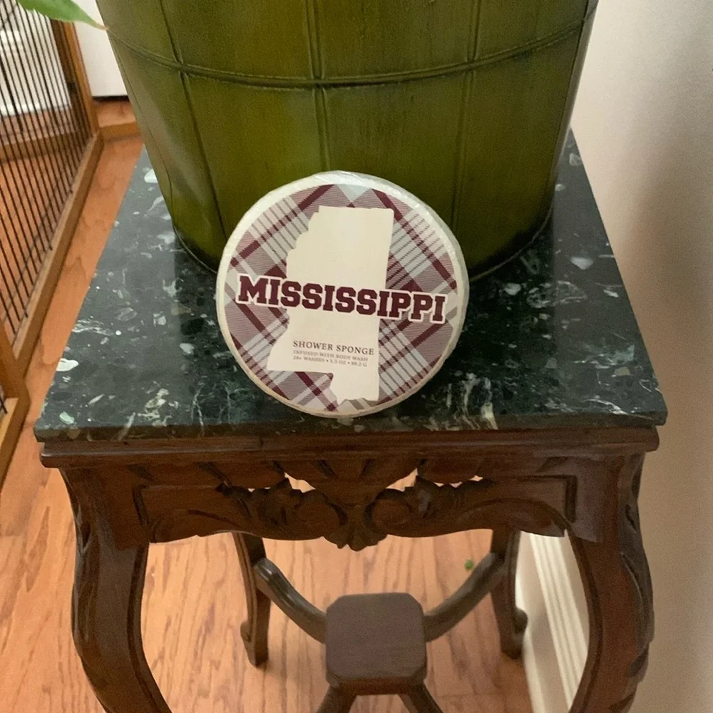 Mississippi Branded Shower Sponge NWOT